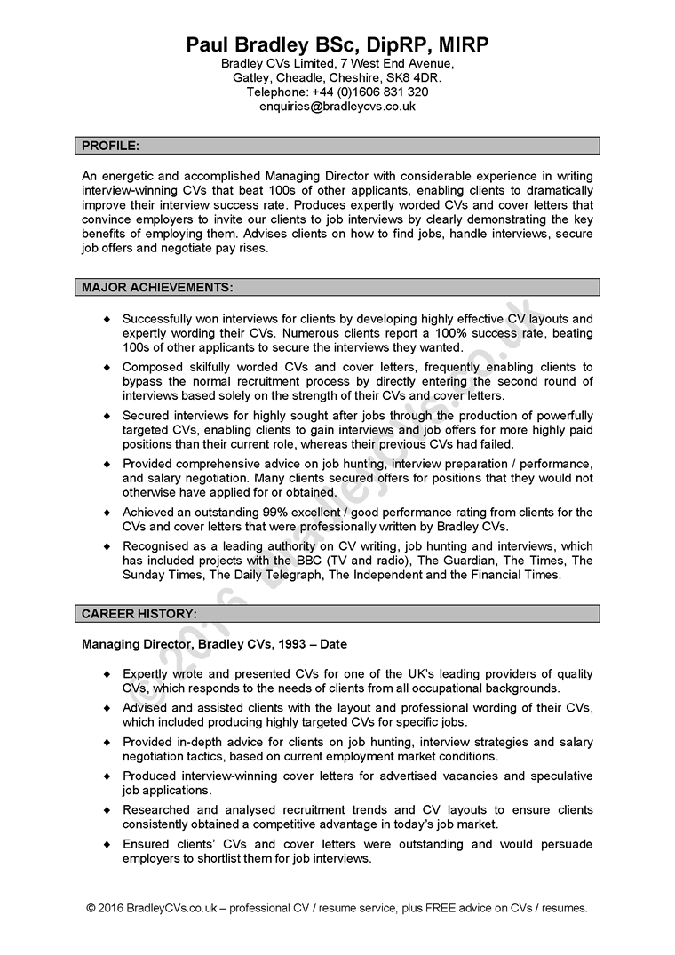 resume service guarantee interviews